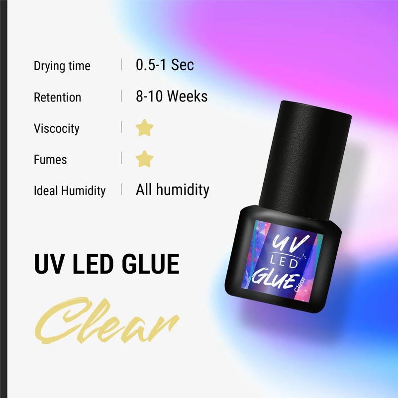 UV LED Clear Lash Extension Adhesive
